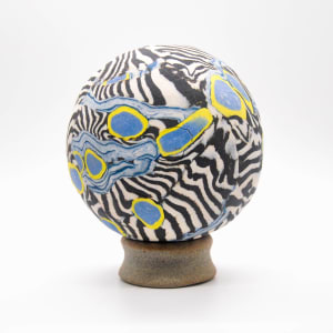 Zebra Sphere by Karen Kuo 