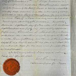 Letter by Cornelius Alvord, Image 2.