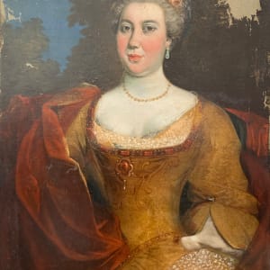 Portrait of a Woman by Unknown, United States  Image: During conservation.