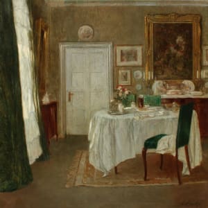 In the Breakfast Room by Carl Albrecht