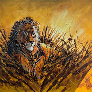 Portrait of a Lion by Unknown DeLongpre