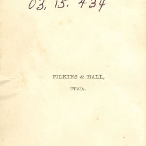 Carte de Visite by Filkins & Hall 