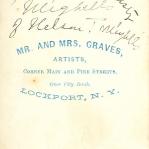 Carte de Visite by Mr. & Mrs. Graves 