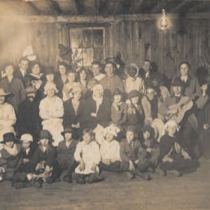 Halloween Group Portrait by Herbert Gibbon