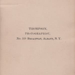 Carte de Visite by Samuel J. Thompson 
