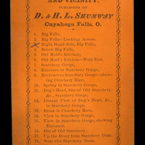 Right Hand Side, Big Falls by H.L. Shumway 