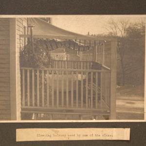 Sleeping Porch by Dr. Joseph Hersey Pratt
