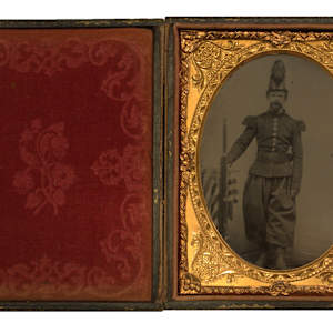 18th Massachusetts Infantry Tintypes (Set of Two) by Unknown, United States 