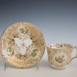 Cup and Saucer by George Frederick Bowers