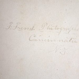 Carte de Visite by F. French 