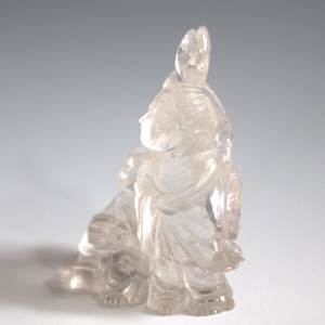 Rock Crystal Sculptures (Set of Three) by Unknown, China 