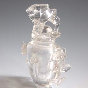 Rock Crystal Sculptures (Set of Three) by Unknown, China 