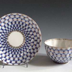 Cup and Saucer by LFZ Lomonosov