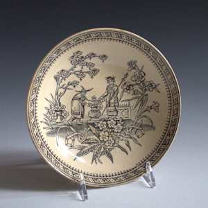 Saucer by Edge, Malkin & Co.