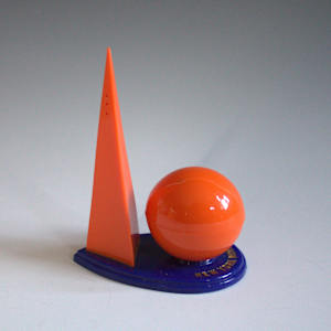 Salt and Pepper Shakers by The Emeloid Co. 