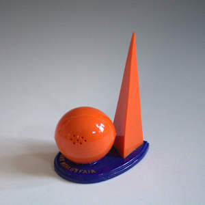 Salt and Pepper Shakers by The Emeloid Co. 