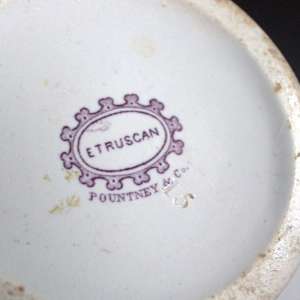 Pitcher by Pountney & Co. 