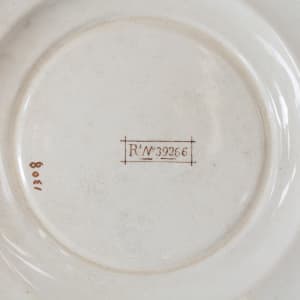 Plate by Wallis Gimson & Co. 
