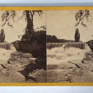 Portion of Second Mill Dam Falls, North Side by E. & H.T. Anthony