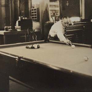 Playing Pool by Biles Studio
