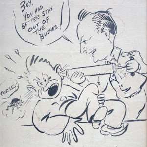 Cartoon by "Jolly" Bill Steinke