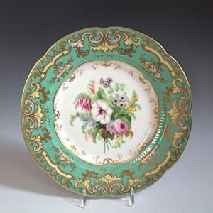 Dessert Plate by Samuel Alcock, John Ridgway