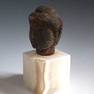 Buddha Head by Unknown, Asia 