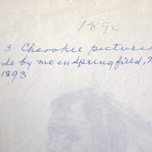Three Portraits of Cherokees by HEM 