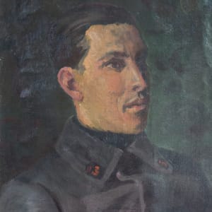 Portrait of a French Soldier by Albert Biendiné
