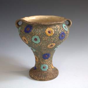 Vase by Teplitz Amphora