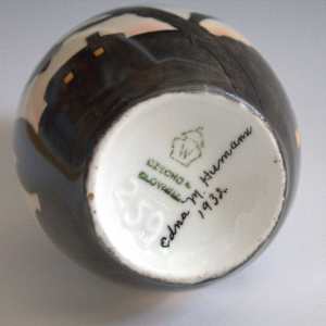 Vase by Edna Humann, Wehinger & Co. 