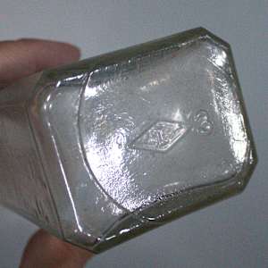 Lotion Bottle by Illinois Glass Company, E.W. Rose Co. 