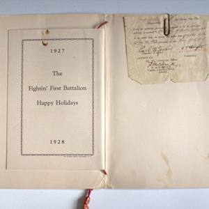 18th Infantry Christmas Grouping by United States Army, Du Bois Press