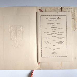 18th Infantry Christmas Grouping by United States Army, Du Bois Press
