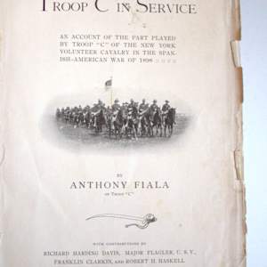 Troop "C" in Service by Anthony Fiala 