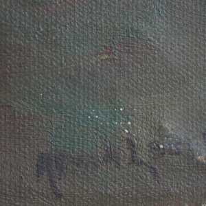 Wooded Scene by Alma LaBranche 