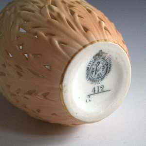 Cabinet Vase by Royal Worcester 