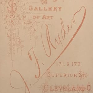 Carte de Visite by James Fitzallen Ryder 