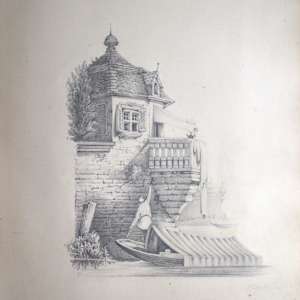 Scrapbook by Various, Michel Lasne, Johann Georg Wille, Anne Gliddon, Frederick John Meyer, William Warman, Adolphus George Edye, Alfred Crowquill, Adam East, John Padgett, James Scovell, Lambert Hastenrath, Thomas Woodward, David Roberts, Henry Mangles Denham 