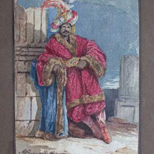 Scrapbook by Various, Michel Lasne, Johann Georg Wille, Anne Gliddon, Frederick John Meyer, William Warman, Adolphus George Edye, Alfred Crowquill, Adam East, John Padgett, James Scovell, Lambert Hastenrath, Thomas Woodward, David Roberts, Henry Mangles Denham 