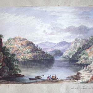 Scrapbook by Various, Michel Lasne, Johann Georg Wille, Anne Gliddon, Frederick John Meyer, William Warman, Adolphus George Edye, Alfred Crowquill, Adam East, John Padgett, James Scovell, Lambert Hastenrath, Thomas Woodward, David Roberts, Henry Mangles Denham 