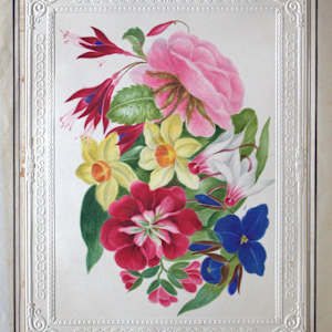 Scrapbook by Various, Michel Lasne, Johann Georg Wille, Anne Gliddon, Frederick John Meyer, William Warman, Adolphus George Edye, Alfred Crowquill, Adam East, John Padgett, James Scovell, Lambert Hastenrath, Thomas Woodward, David Roberts, Henry Mangles Denham 