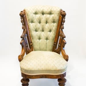 Slipper Chair by Unknown, United States 