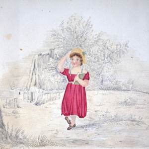 Scrapbook by Various, Michel Lasne, Johann Georg Wille, Anne Gliddon, Frederick John Meyer, William Warman, Adolphus George Edye, Alfred Crowquill, Adam East, John Padgett, James Scovell, Lambert Hastenrath, Thomas Woodward, David Roberts, Henry Mangles Denham 