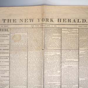 Newspaper by New York Herald 