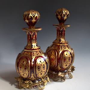 Bottles (Set of Two) by Unknown, Bohemia