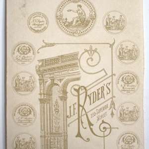 Cabinet Card by James Fitzallen Ryder 