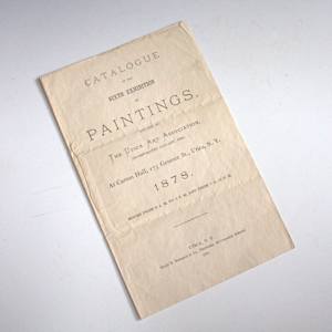 Catalogue of the Sixth Exhibition of Paintings by Utica Art Association