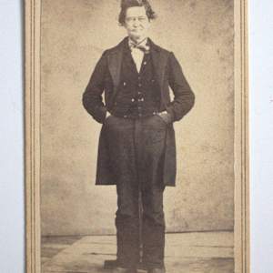 Portrait of Elias Paddock by Aaron Higgins