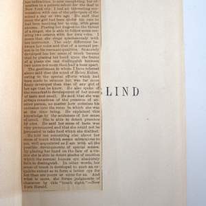 Beauties & Achievements of the Blind by William Artman, L.V. Hall, Image 2.